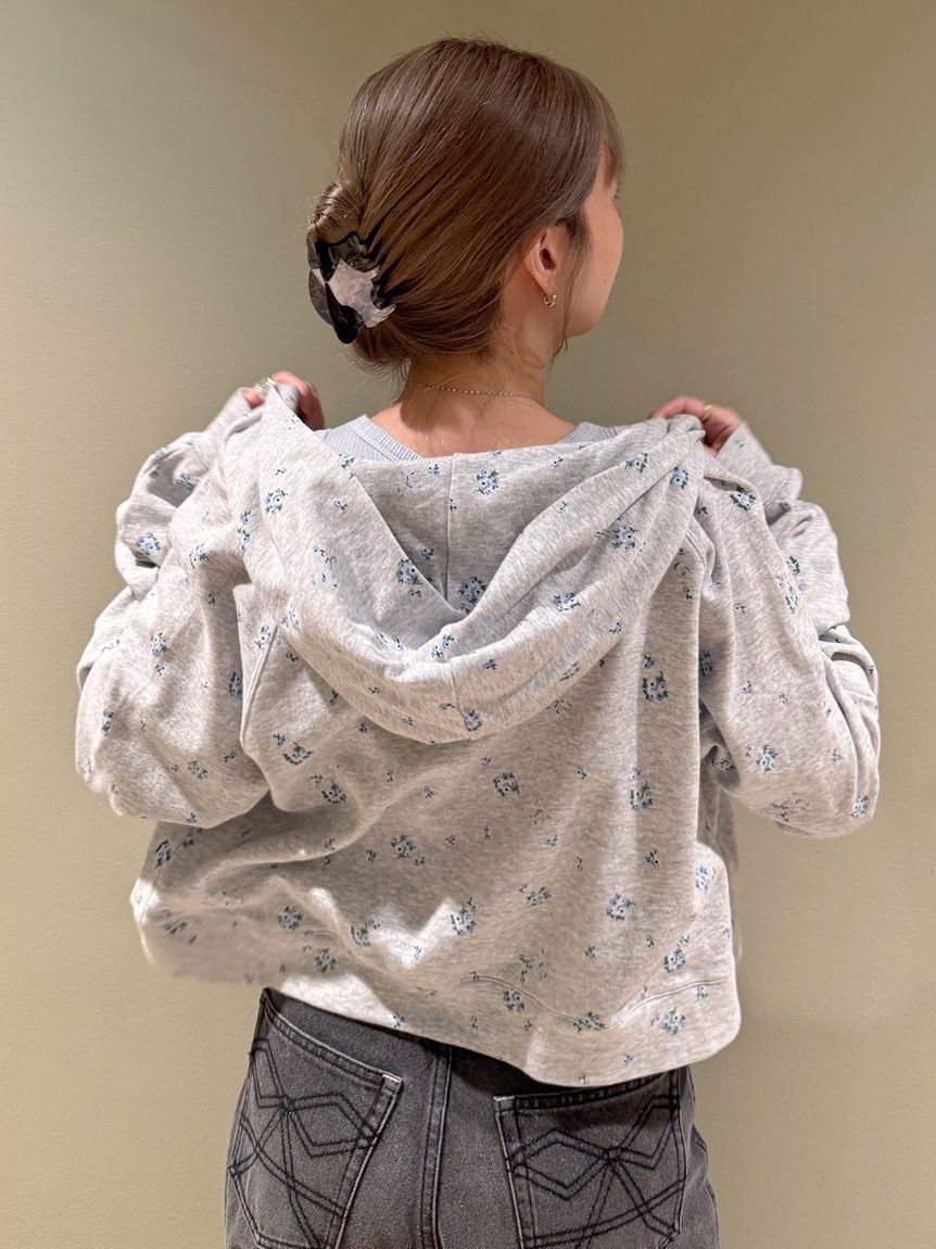 FURFUR「【限定カラー】フラワープリントパーカー」|パーカー|