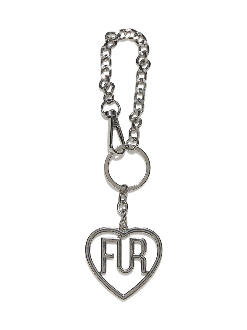 FURFUR「ハートロゴバッグチャーム」|キーケース|