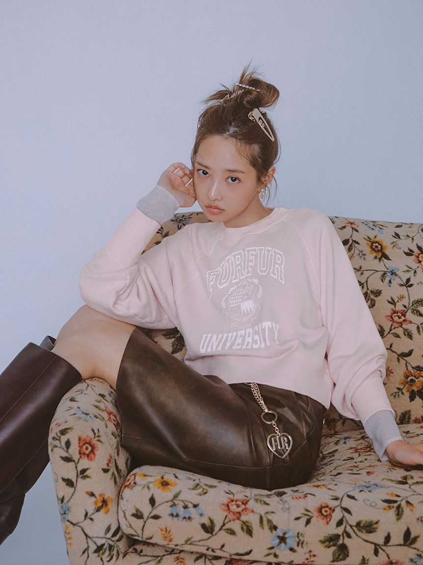 FURFUR「ハートロゴバッグチャーム」|キーケース|