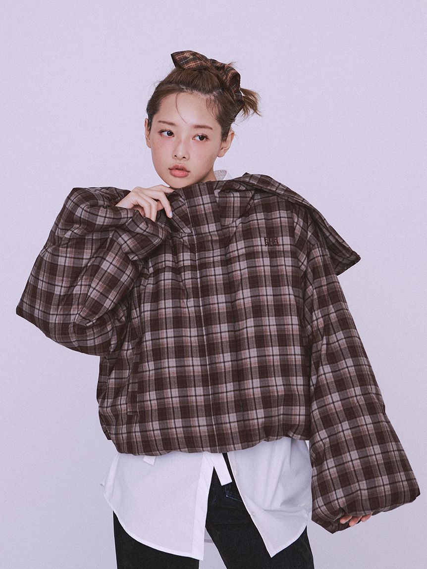 FURFUR「【WEB・一部店舗限定カラー】2WAYパディングジャケット」|ダウン|BRW