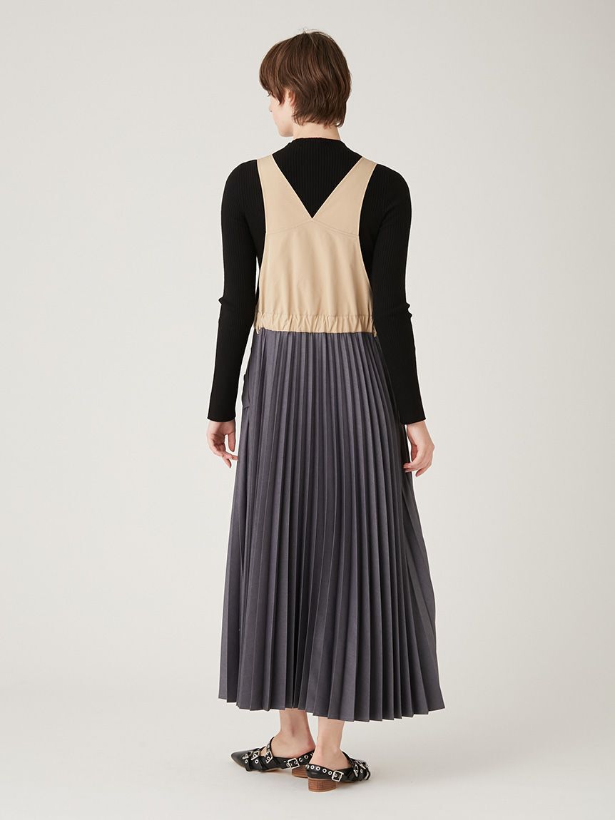 FURFUR「トレンチオーバーオールドレス」|ワンピース|