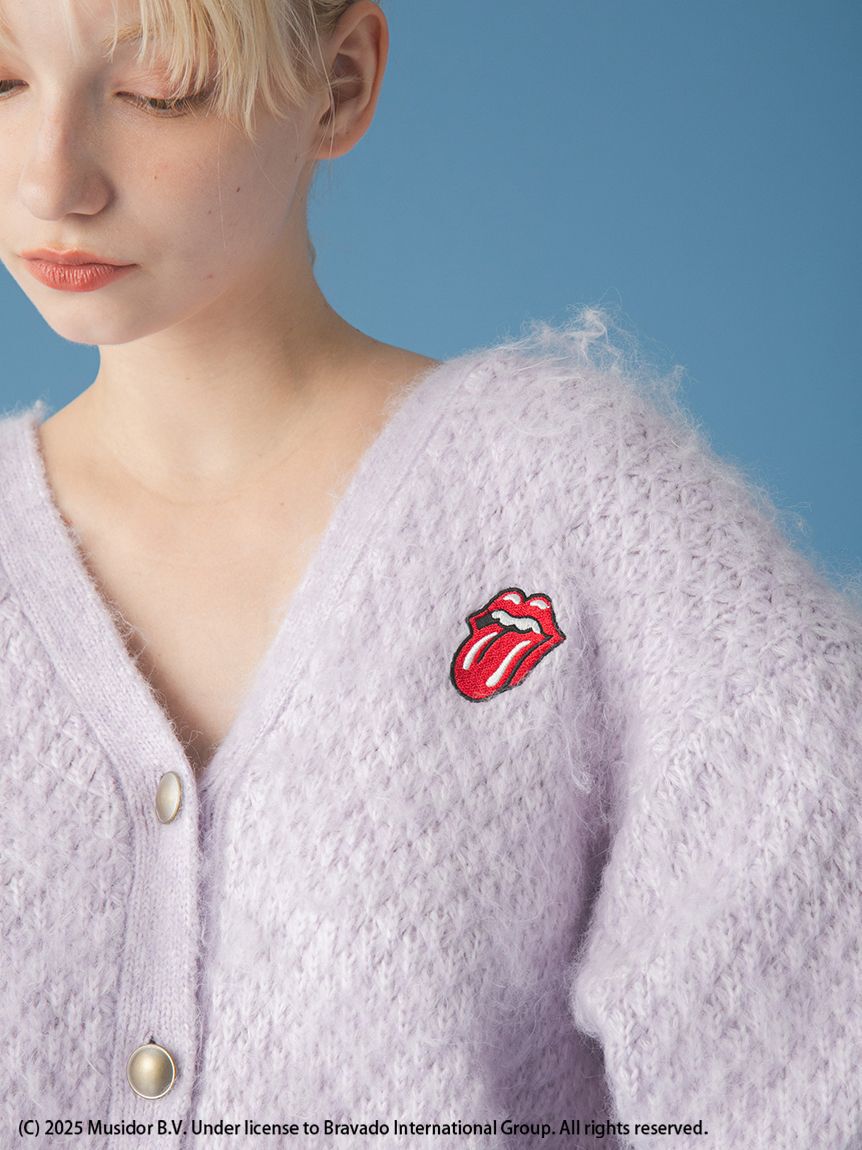 FURFUR「【ローリング・ストーンズ】刺繍カーディガン」|カーディガン|