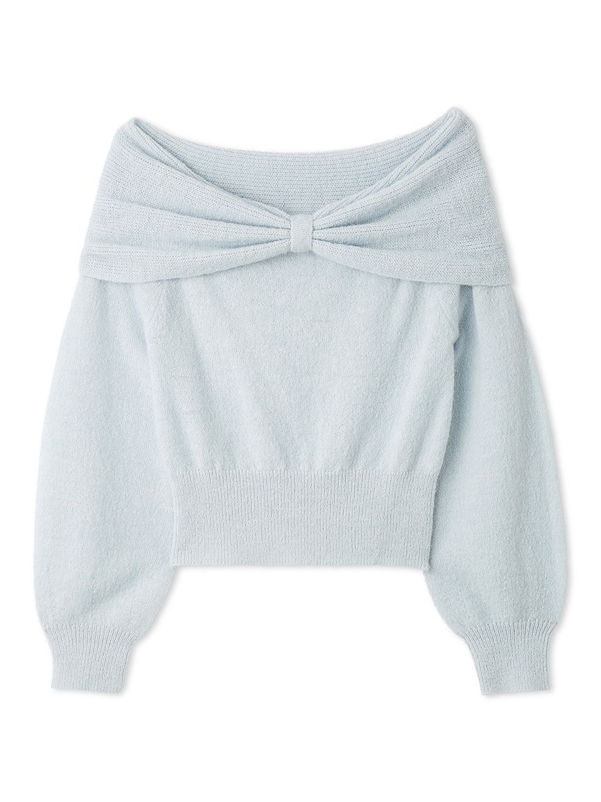 FURFUR「リボンモヘアニットトップス」|ニット・セーター|