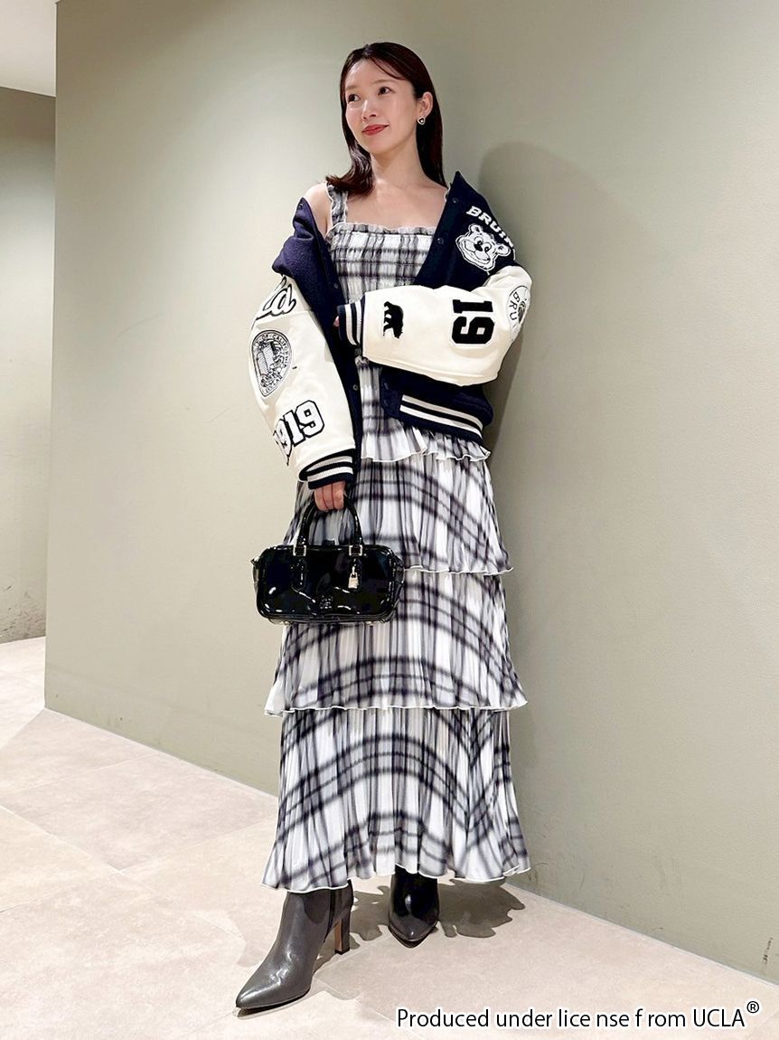 SNIDEL「【UCLA/NUTMEG】スタジャン」|ブルゾン・スタジャン|