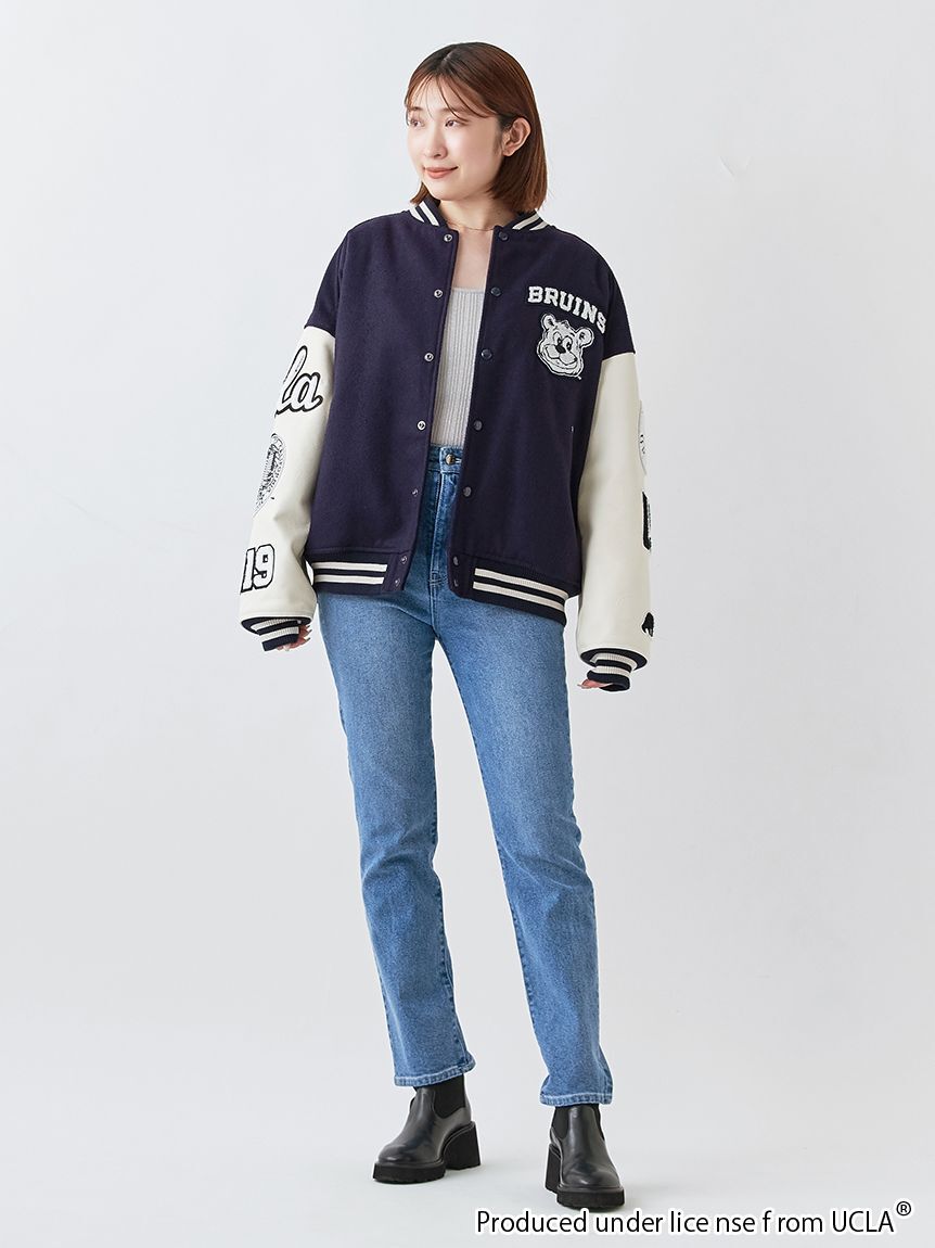 SNIDEL「【UCLA/NUTMEG】スタジャン」|ブルゾン・スタジャン|