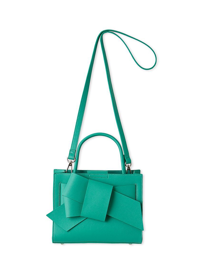 FRAY I.D「【ルエル】リボンミドルバッグ」|ハンドバッグ|GRN