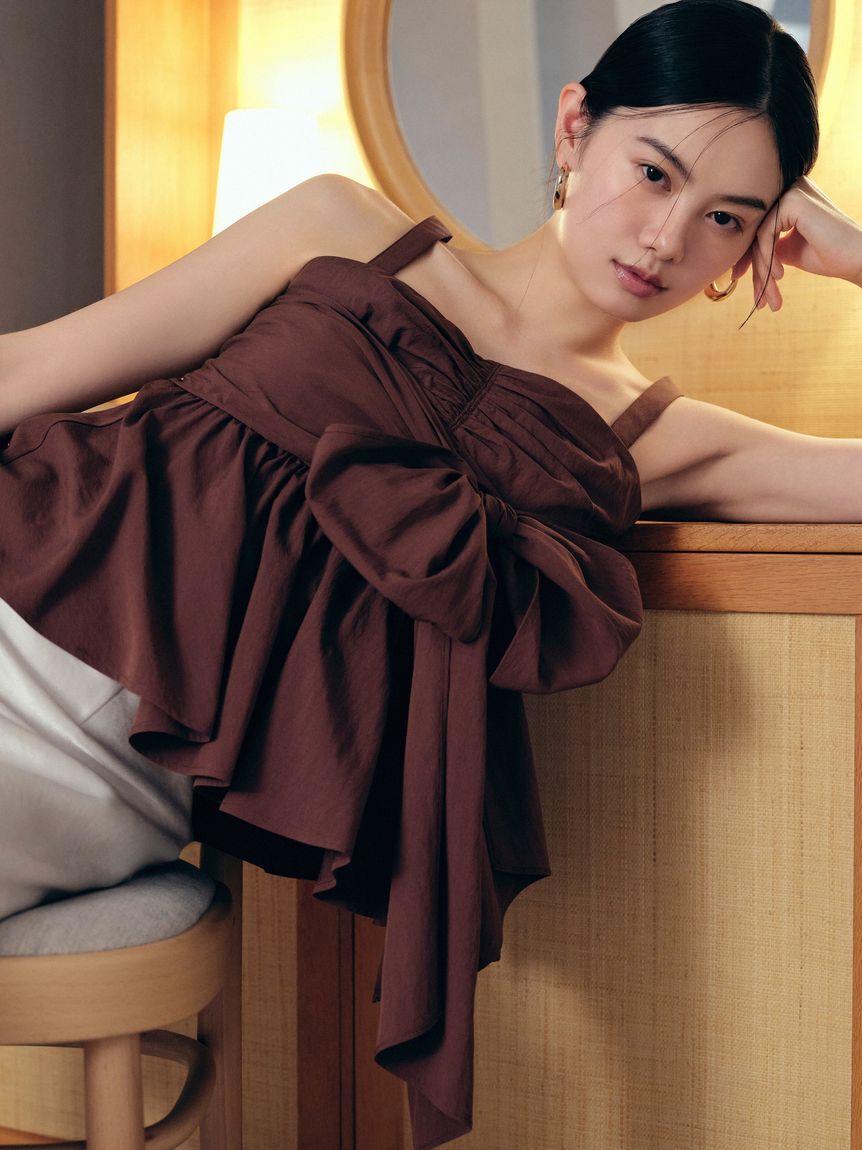 FRAY I.D「2wayリボントップス」|Tシャツ・カットソー|BRW