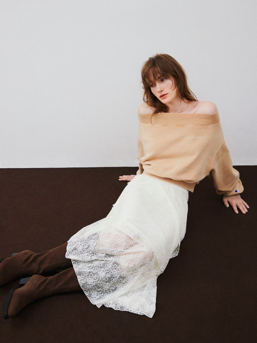 FRAY I.D「アシメフレアスリットティアードスカート」|スカート|