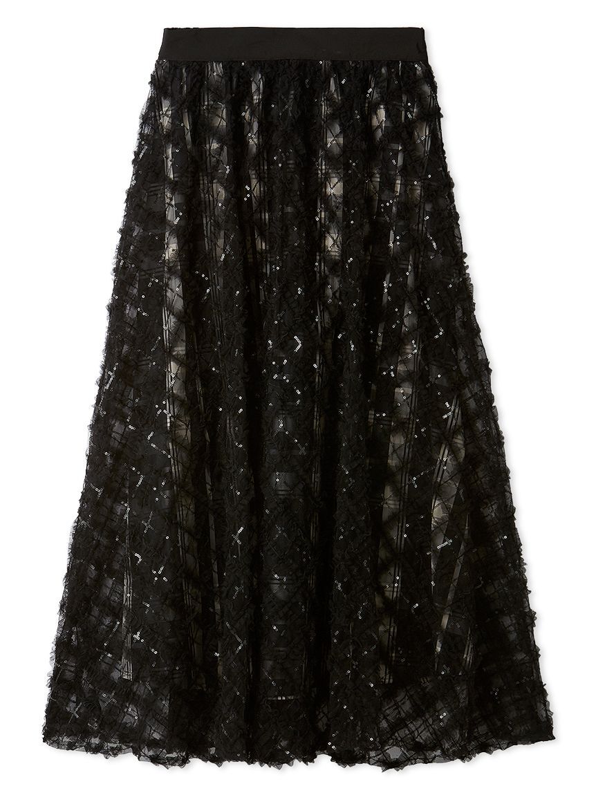 LILY BROWN「クロスチュールボリュームスカート」|スカート|