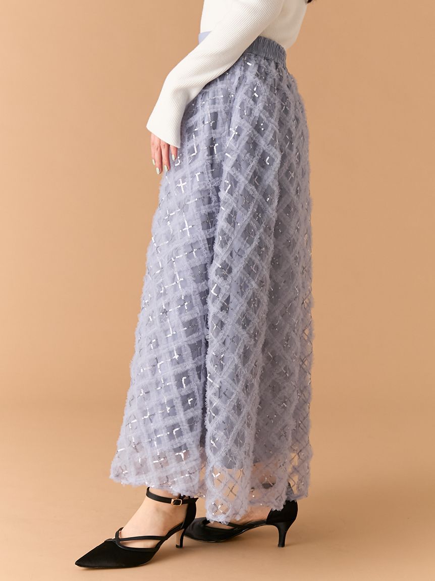 LILY BROWN「クロスチュールボリュームスカート」|スカート|