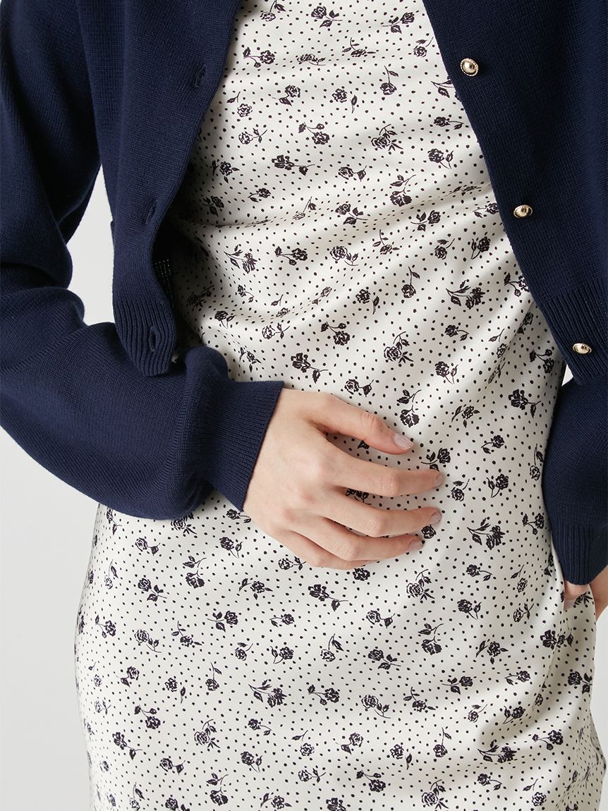 LILY BROWN「カーデセットプリントキャミワンピース」|ワンピース|