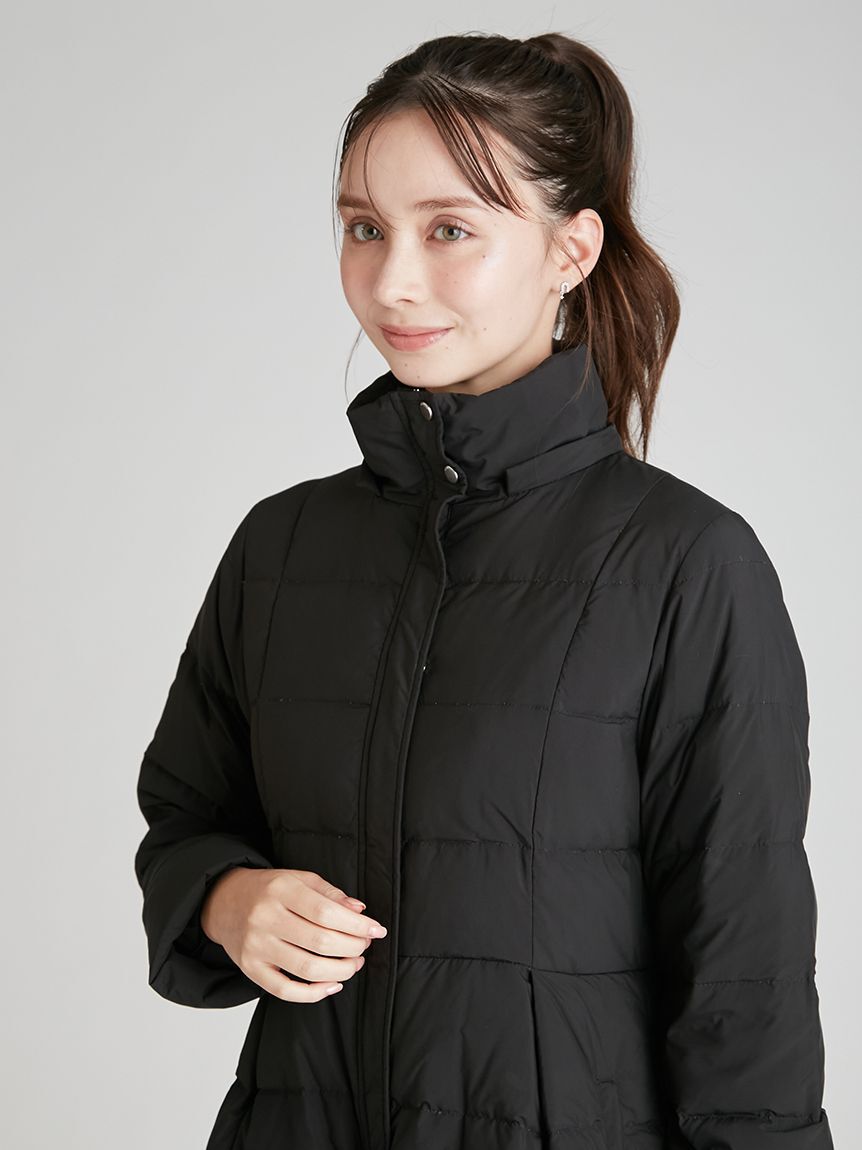 CELFORD「【撥水】フードリボンロングダウンコート」|ダウン|