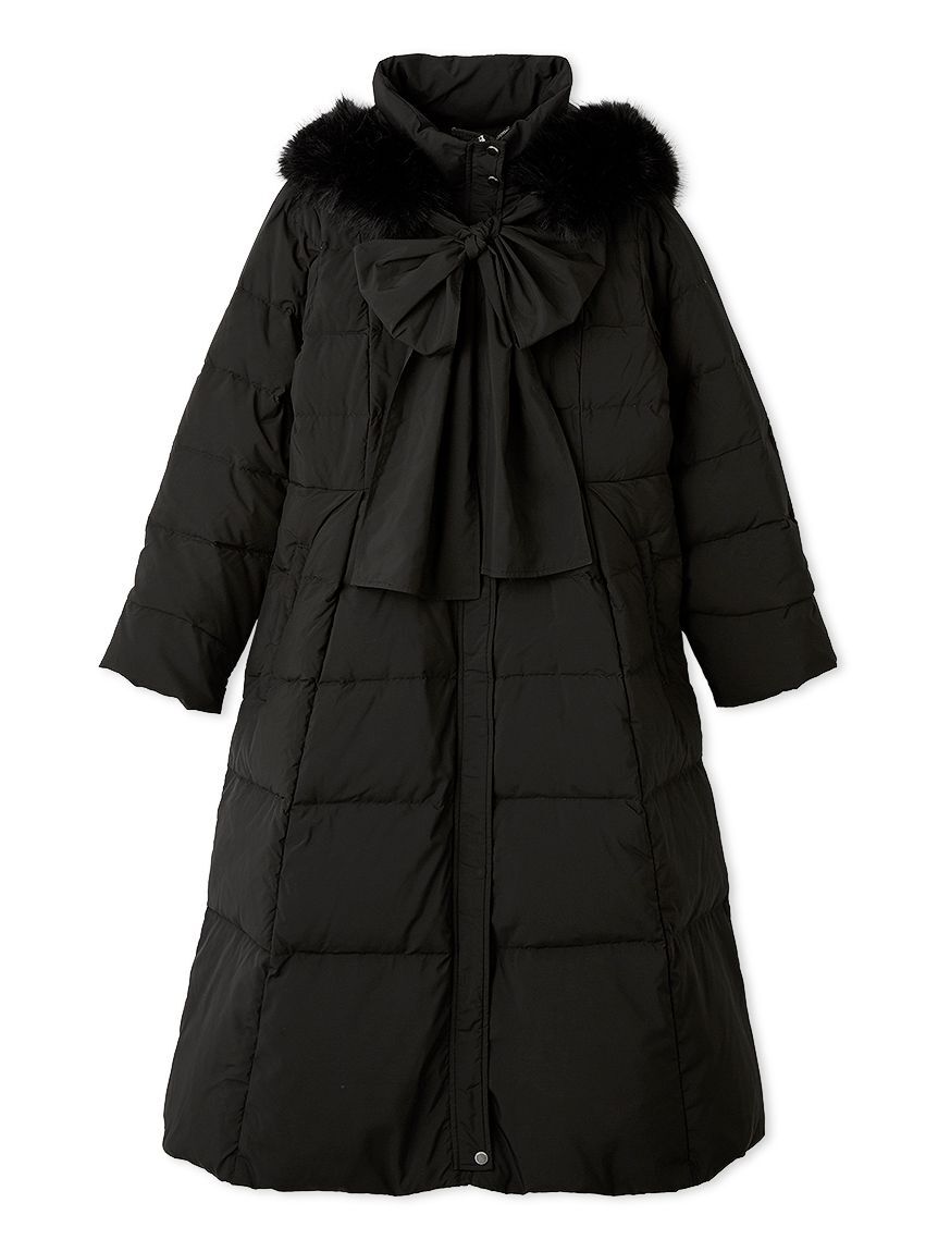 CELFORD「【撥水】フードリボンロングダウンコート」|ダウン|