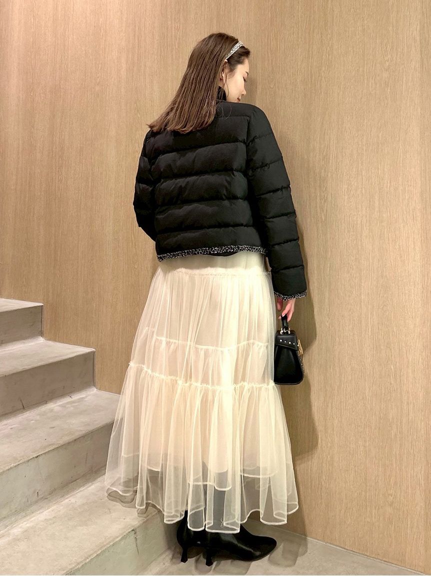 CELFORD「チュールティアードスカート」|スカート|