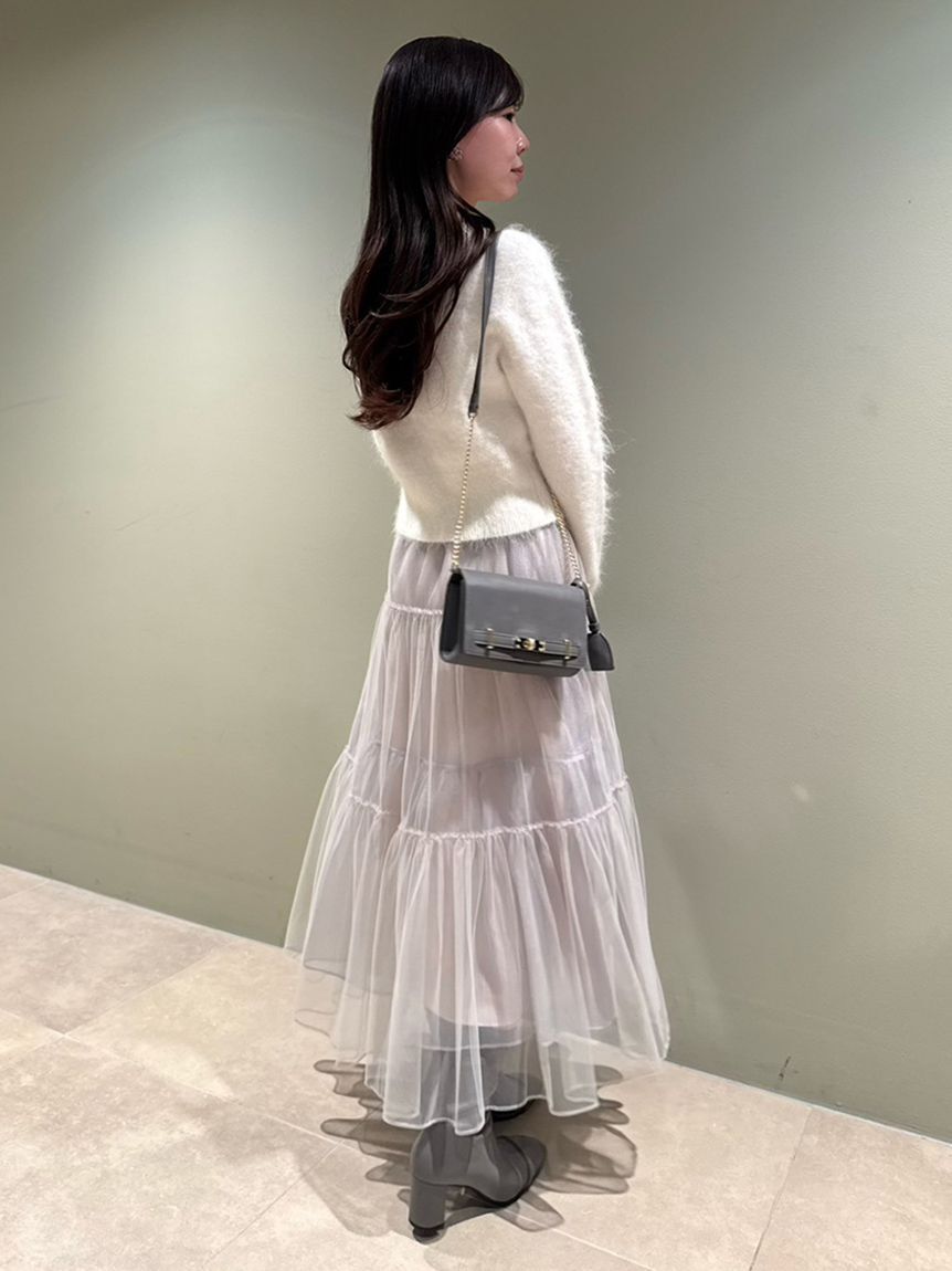 CELFORD「チュールティアードスカート」|スカート|