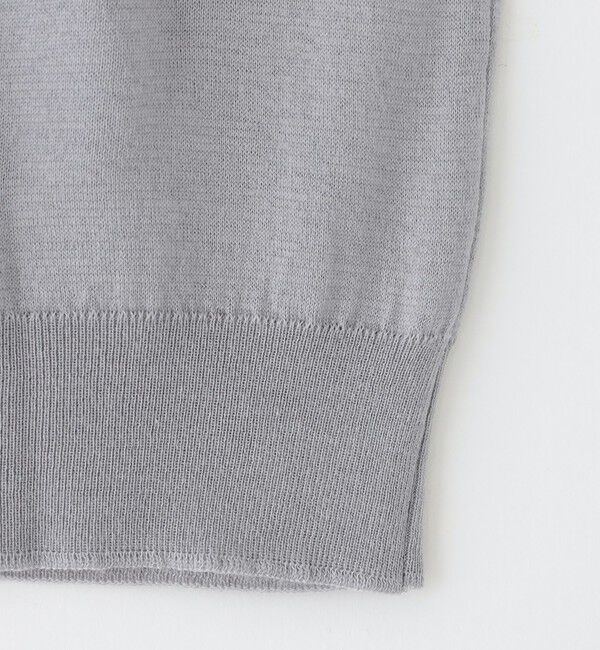 MACKINTOSH PHILOSOPHY「【JOHN SMEDLEY】バイカラーニットポロシャツ」|ニット・セーター|