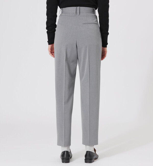  「スーパークリースインタックテーパードパンツ」|スラックス|