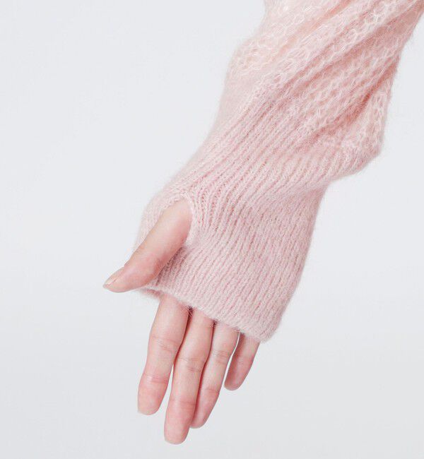  「メッシュニットオーバーカーディガン」|ニット・セーター|
