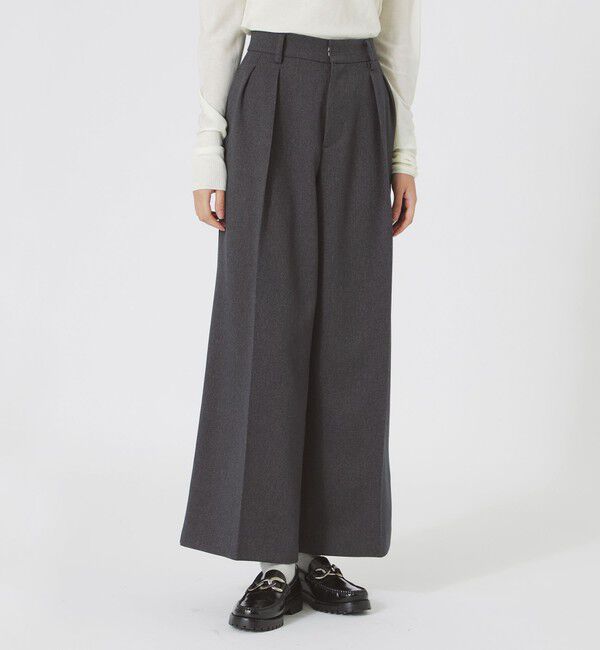  「インタックワイドパンツ」|その他|
