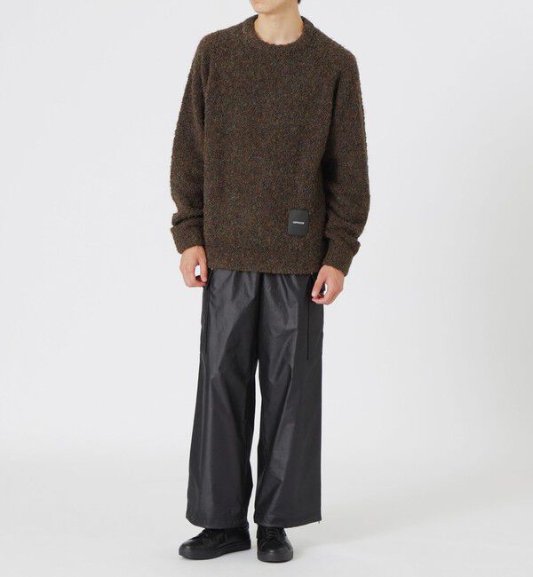  「【UNISEX】ブークレカラーニットプルオーバー」|ニット・セーター|