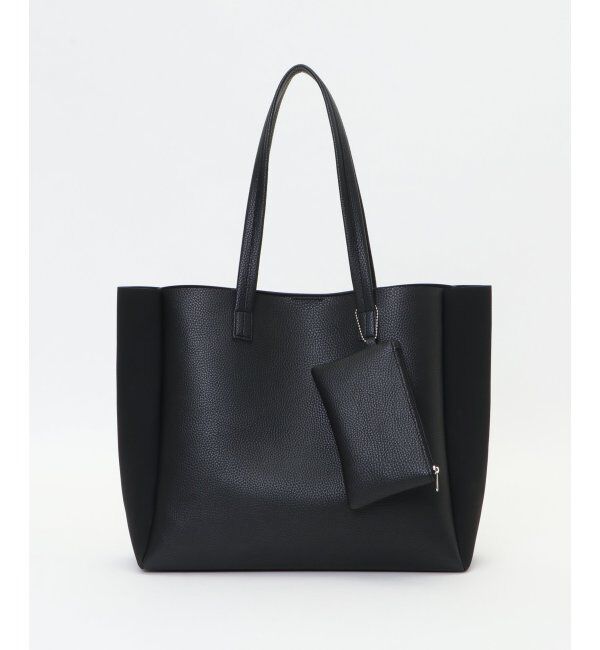 ikka「シュリンクワイドトート」|トートバッグ|