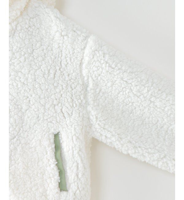 ikka kids「【キッズ】リバーシブルフードボアブルゾン（120~160cm）」|その他|