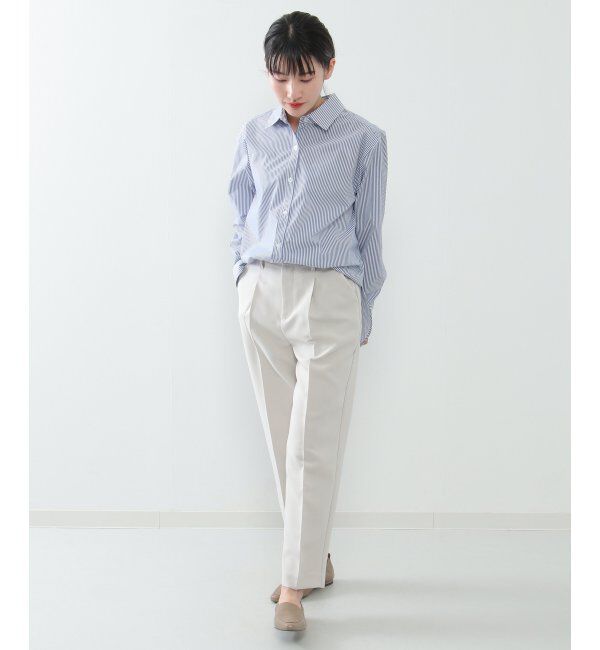 ikka「ストレッチテーパードパンツ」|その他|