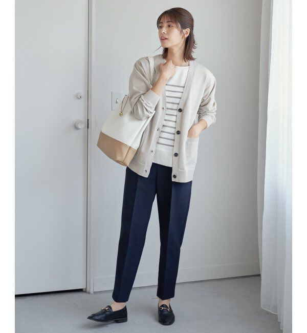 ikka「ストレッチテーパードパンツ」|その他|