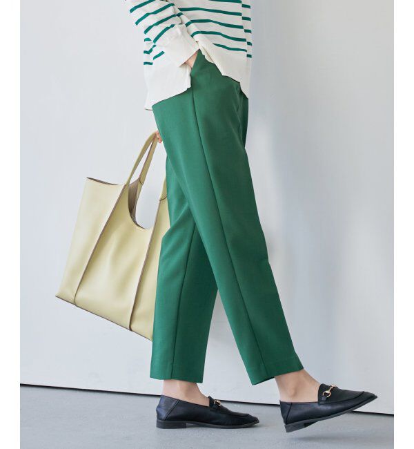 ikka「ストレッチテーパードパンツ」|その他|