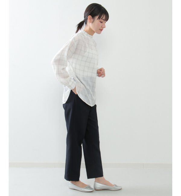 ikka「ストレッチテーパードパンツ」|その他|