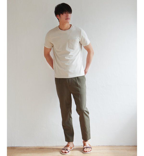 ikka「ライトダンボールＷフェイスＴ」|Tシャツ・カットソー|