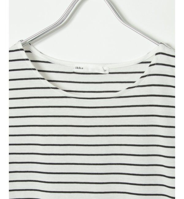 ikka「【雑誌 InRed 6月号掲載】【接触冷感／UVカット】コットンUSA裾ラウンドノースリプルオーバー」|タンクトップ|