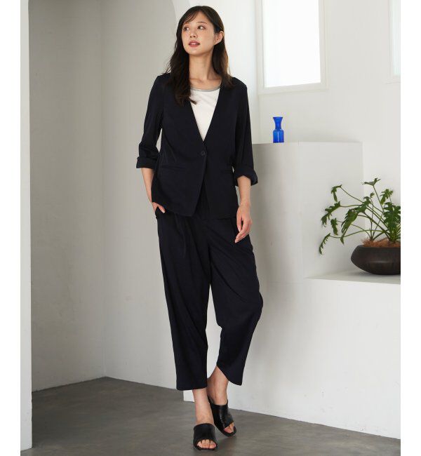 IKKA LOUNGE「【接触冷感】ひやっとBeasystretchジャケット」|その他|