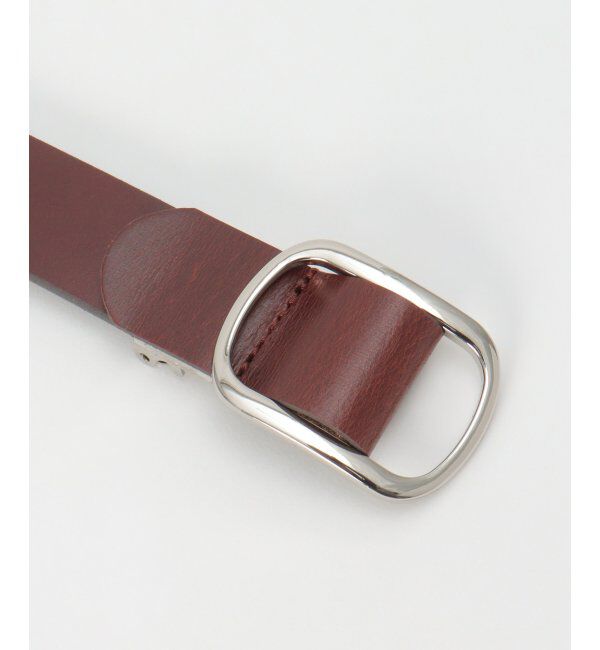 ikka「ピンレスレザーベルト」|ダウンベスト・ベスト|