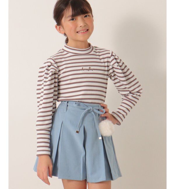 ikka kids「ソデボリュームテレコＢＤＴ」|Tシャツ・カットソー|