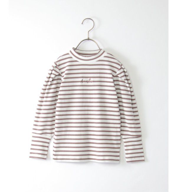 ikka kids「ソデボリュームテレコＢＤＴ」|Tシャツ・カットソー|