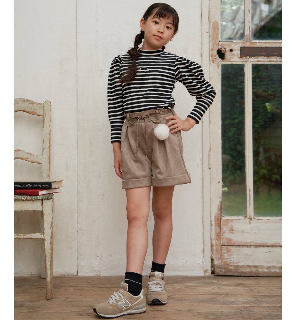 ikka kids「ソデボリュームテレコＢＤＴ」|Tシャツ・カットソー|