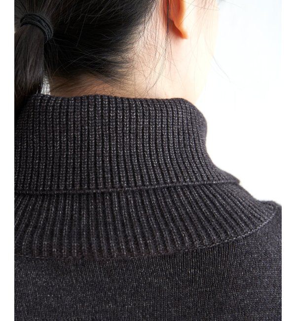 ikka「ワイドタートルネックニットプルオーバー」|プルオーバー|
