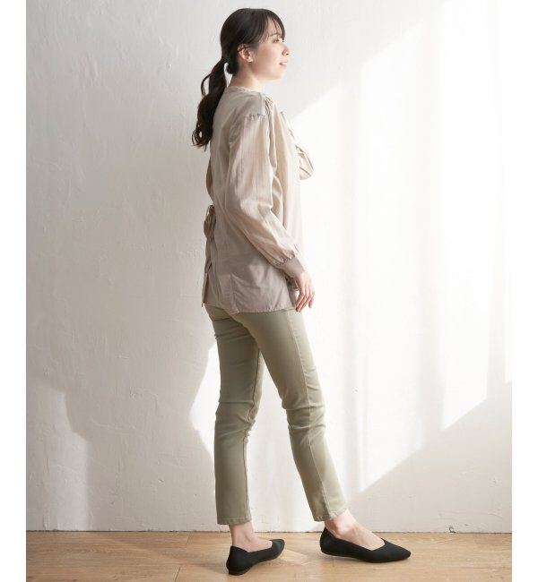 ikka「バックリボンシアブラウス」|シャツ・ブラウス|