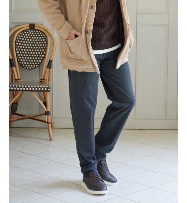 ikka「GOKU楽 EASY STRETCH イージーストレッチ チェック5Pパンツ」|その他|