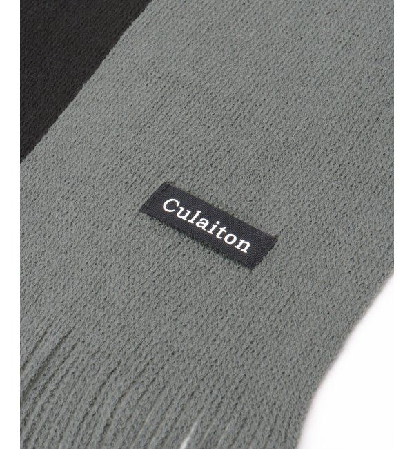 ikka「ラッセルバイカラーマフラー」|マフラー|