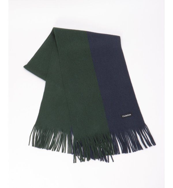 ikka「ラッセルバイカラーマフラー」|マフラー|