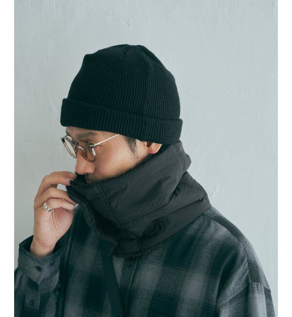 ikka「Champion 中綿ネックウォーマー」|マフラー|