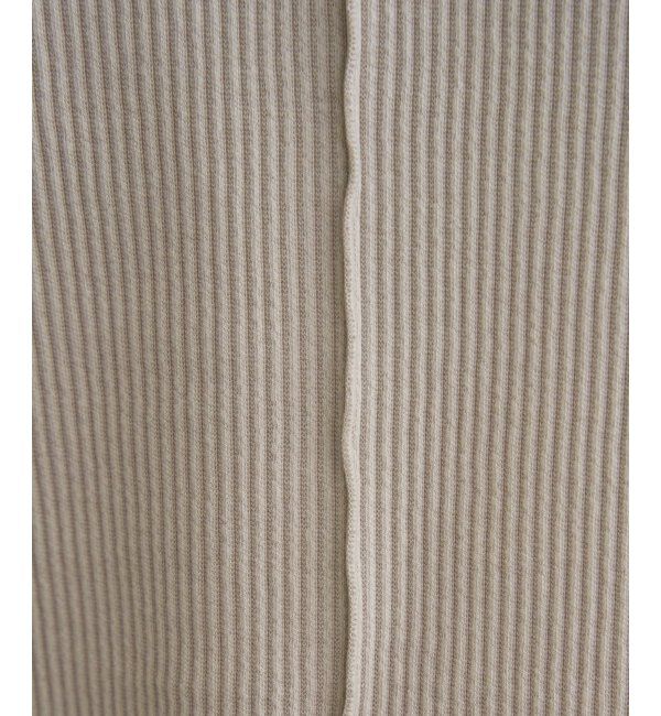 ikka「前後2WAY三角テレコプルオーバー」|Tシャツ・カットソー|