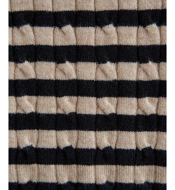 IKKA LOUNGE「ミニケーブルニットプルオーバー」|プルオーバー|
