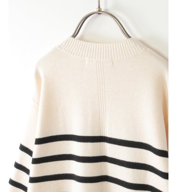 ikka kids「【親子おそろい】クリーミーボーダーニット（120~160cm）」|その他|