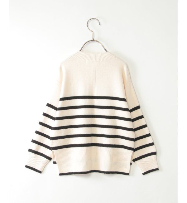 ikka kids「【親子おそろい】クリーミーボーダーニット（120~160cm）」|その他|