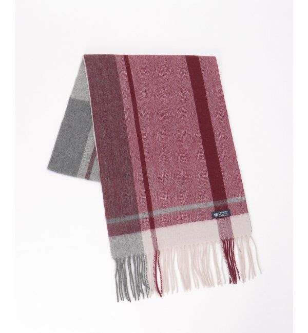 ikka「ウールパネルヘリンボーンマフラー」|マフラー|