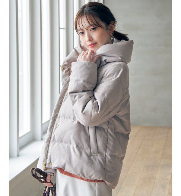 ikka「細コール洗えるダウンジャケット」|その他|