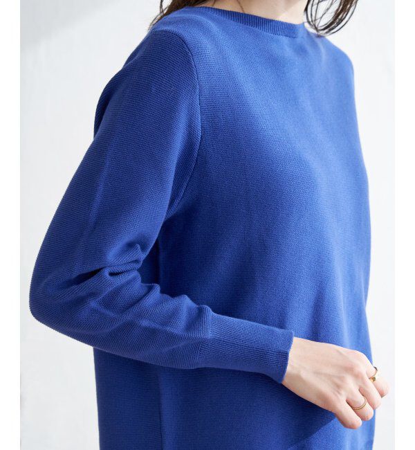 ikka「【洗濯機で洗える】GOKU楽ニットプルオーバー」|プルオーバー|